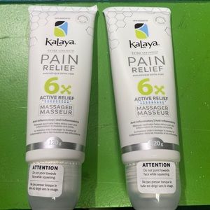 Kalaya Extra Strength pain relief anti-inflammatory made in Canada 2-pack